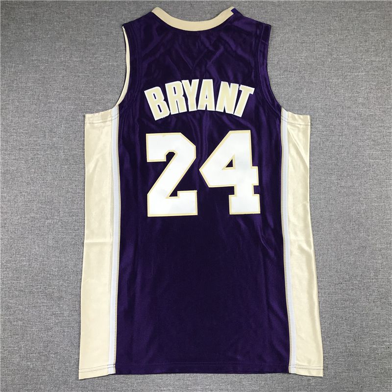 Men Los Angeles Lakers #24 Bryant purple Hall of fame NBA Jersey->brooklyn nets->NBA Jersey